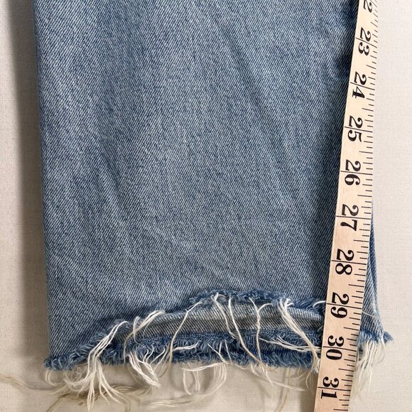 AGOLDE Criss Cross Straight Jeans in Dimension Size 28 - Picture 11 of 13